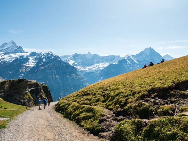 Scenic Shot Beautiful Mountains Sunny Day — Stock Photo, Image