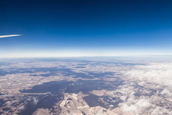 Luftaufnahme Von Himmel Und Wolken — Stockfoto