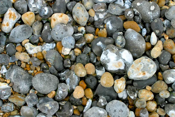 石子和卵石的背景 — 图库照片