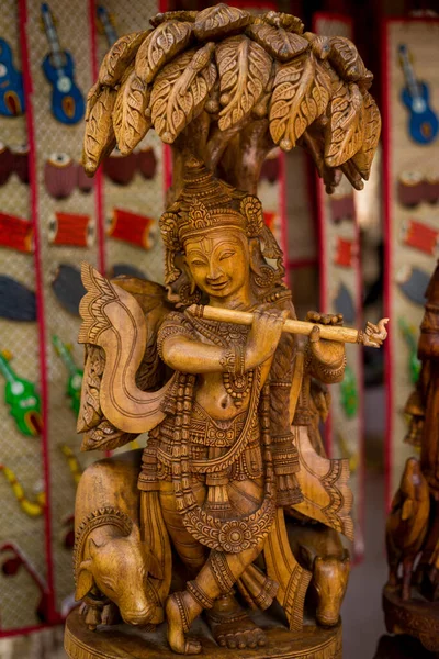 Statua Del Tempio Del Signore Nella Città Della Thailandia — Foto Stock