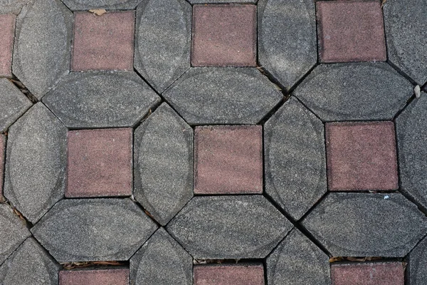 Текстура Каменной Плитки Камнями — стоковое фото