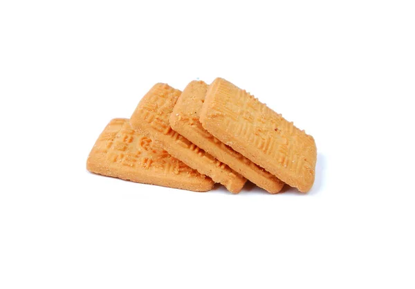 Sweet Cookies Isolated White Background — Stock Photo, Image