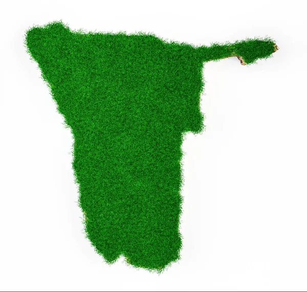 Зелена Трава Символом Світу Ілюстрація — стокове фото
