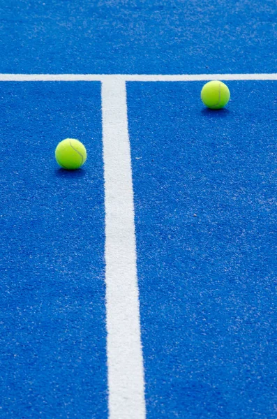 Court Tennis Équipement Sportif — Photo
