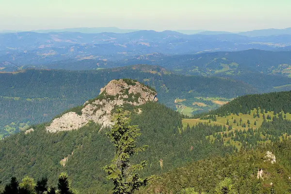 Vacker Utsikt Över Bergen — Stockfoto