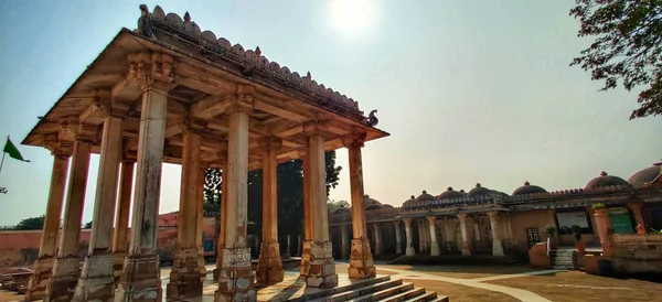 Tempio Della Città Antica Del Punto Riferimento Più Famoso Mattino — Foto Stock