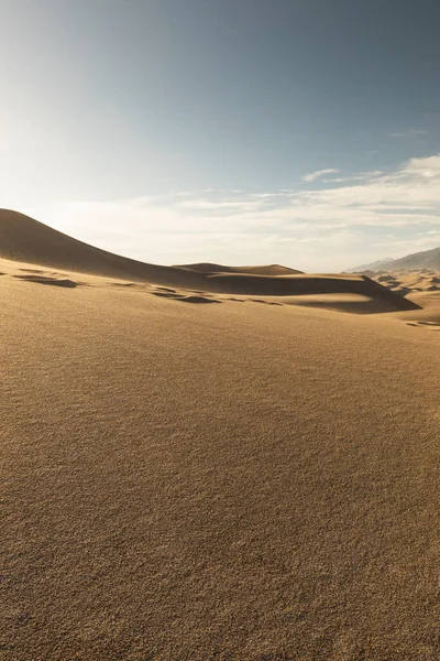 沙漠中的沙丘 — 图库照片
