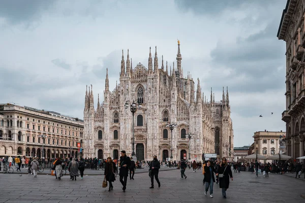 Milan Italy Circa Sseptember 2017 Piazza San Marco Square Venice — стоковое фото