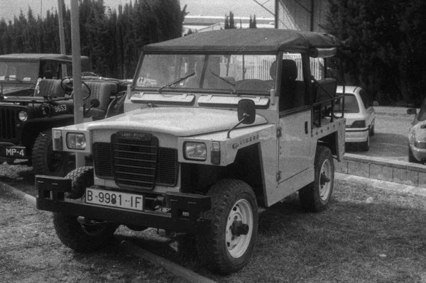 Old Photo Car — Stock Photo, Image