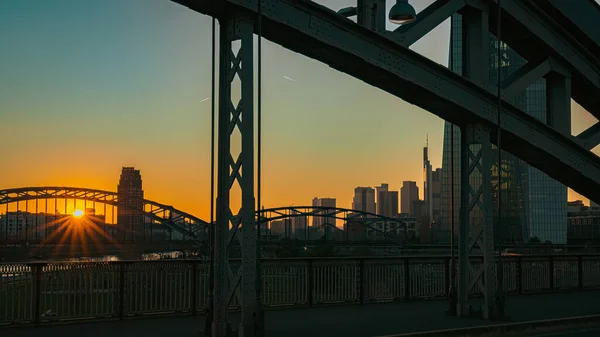 View City Sunset — Stock Photo, Image