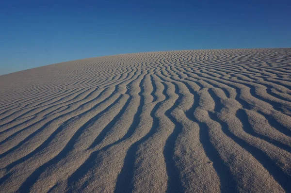 Sanddünen Der Wüste — Stockfoto