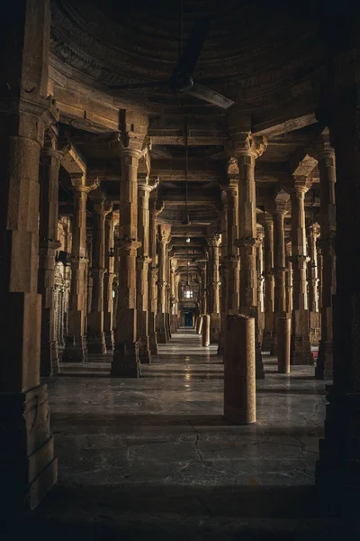 Interior Antigo Templo Cidade Angkor Wat Cambodia — Fotografia de Stock