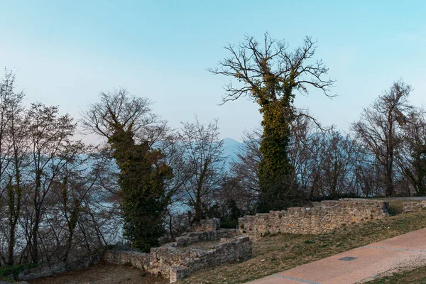 Srail Kuzeyindeki Antik Kalenin Kalıntıları — Stok fotoğraf