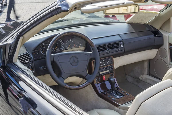 Interior Carro Luxo Moderno — Fotografia de Stock