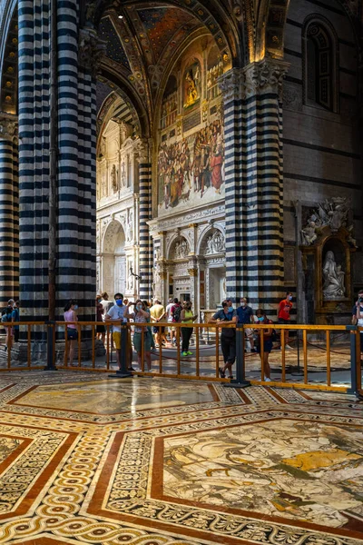 Внутрішня Частина Кафедрального Собору Peter Basilica Venice Italy — стокове фото