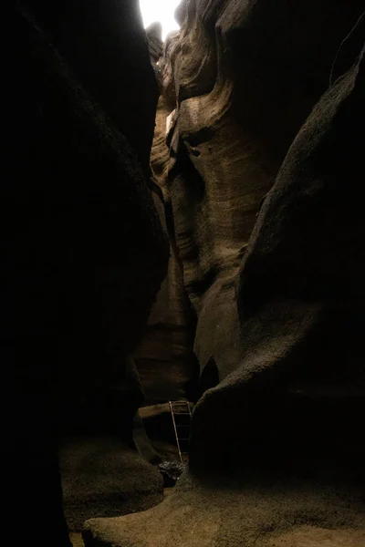 Печера Місті Ісраель — стокове фото