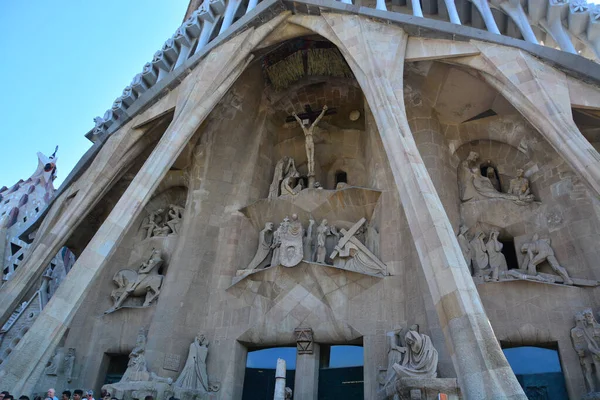 Estátua Cidade Barcelona — Fotografia de Stock