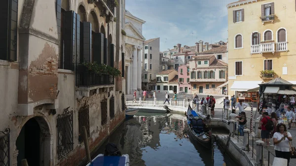 Blick Auf Den Großen Kanal Der Altstadt Der Stadt — Stockfoto