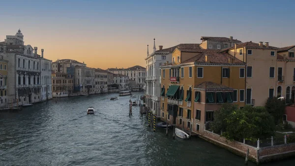 Venedig Italien September 2017 Blick Auf Den Großen Kanal Zentrum — Stockfoto