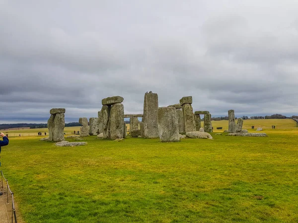 Stonehenge Auf Der Grünen Wiese — Stockfoto