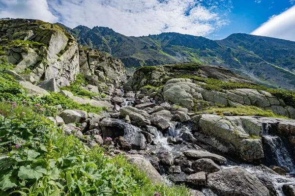 Красивий Водоспад Лісі — стокове фото