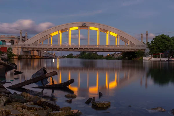 Widok Most Mieście — Zdjęcie stockowe