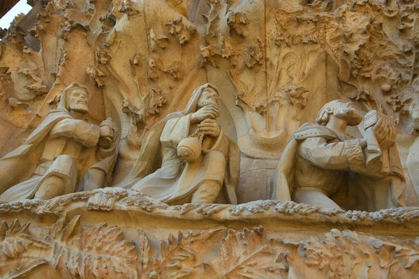 Statue Sagrada Familia Cathédrale Vierge Marie Saint Sépulcre Ville — Photo