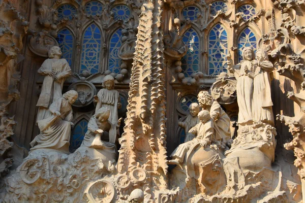 Cathédrale Saint Sépulcre Dans Ville Barcelone — Photo