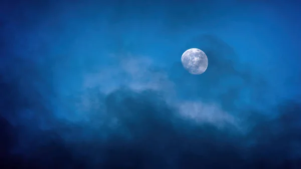 Moon Night Sky — Stock Photo, Image