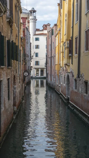 Βενετία Ιταλία Περίπου Σεπτέμβριος 2017 Θέα Του Καναλιού Στην Πόλη — Φωτογραφία Αρχείου