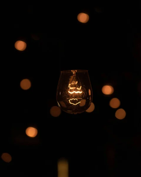 Lamp Night — Stock Photo, Image