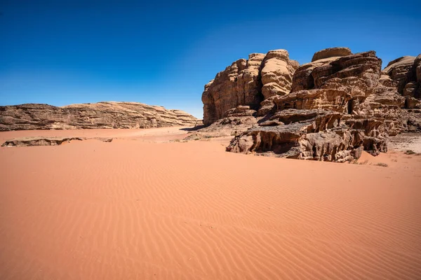 Wadi Rum Deserto Jordânia — Fotografia de Stock