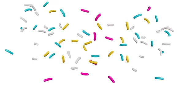 Colorido Confeti Ilustración Vectorial — Foto de Stock