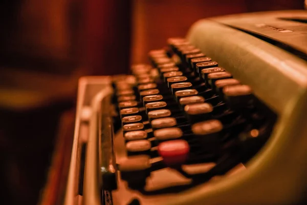 Old Typewriter Office — Stock Photo, Image