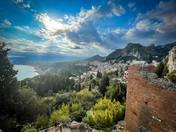 Uitzicht Stad Barcelona Spanje — Stockfoto