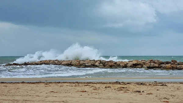 Vacker Utsikt Över Havet Kusten — Stockfoto