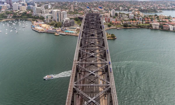 Aerial View Bridge — Stock Photo, Image