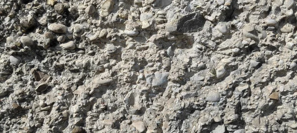 Textur Der Steinmauer Mit Rissen Und Kratzern — Stockfoto