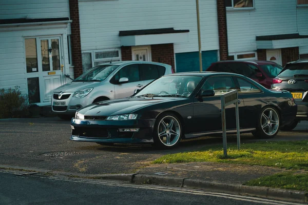 Parkeerplaats Stad — Stockfoto