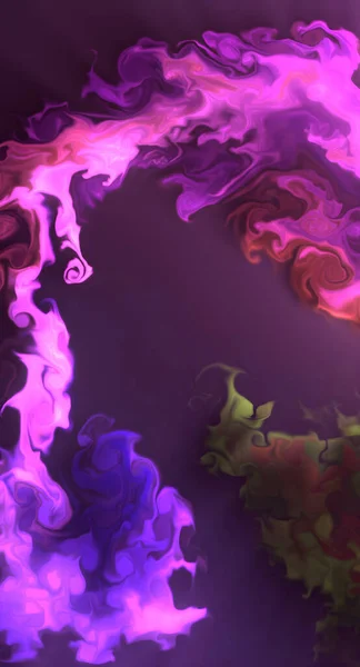 Violett Und Blau Rauch Abstrakten Hintergrund — Stockfoto