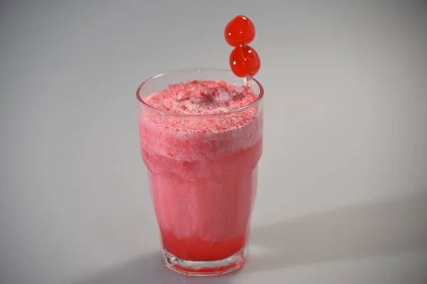 Red Juice Strawberry Mint — ストック写真
