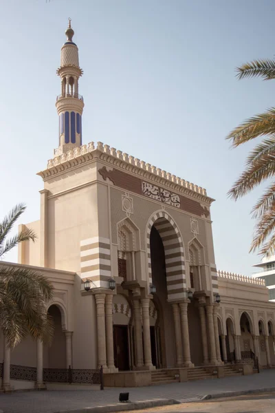 Abu Dascar Uae Dicembre 2018 Moschea Nella Città Degli Emirati — Foto Stock