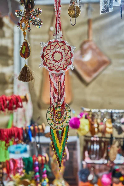 Decorative Beads Hanging Market — Stock Photo, Image