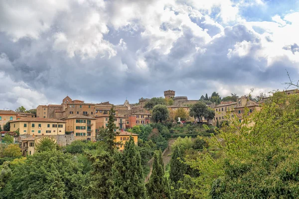 Vista Della Città Del Centro Storico Delle Antiche Città Della — Foto Stock