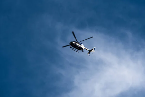 Flugzeug Fliegt Den Himmel — Stockfoto