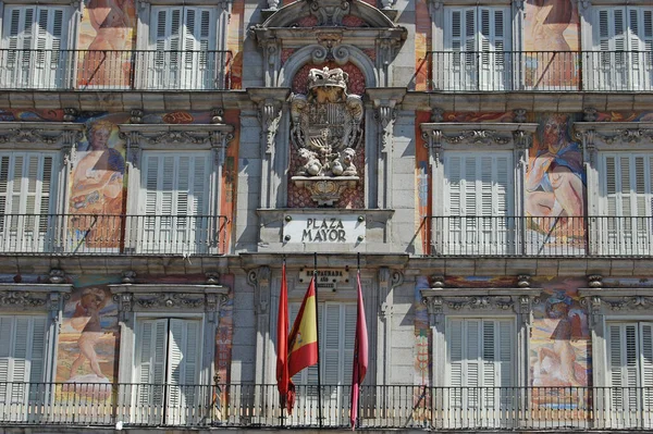 Facade Building City Barcelona — Stock Photo, Image