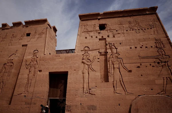 Oude Ruïnes Van Karnak Tempel Luxor Egypte — Stockfoto