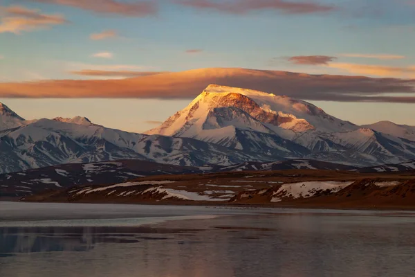 Bellissimo Paesaggio Delle Montagne Dello Stato Del Nord Del Punto — Foto Stock