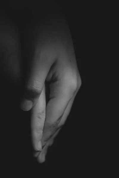 Ręka Męskich Rąk — Zdjęcie stockowe