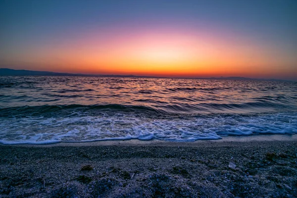 Beautiful Sunset Sea — Stock Photo, Image